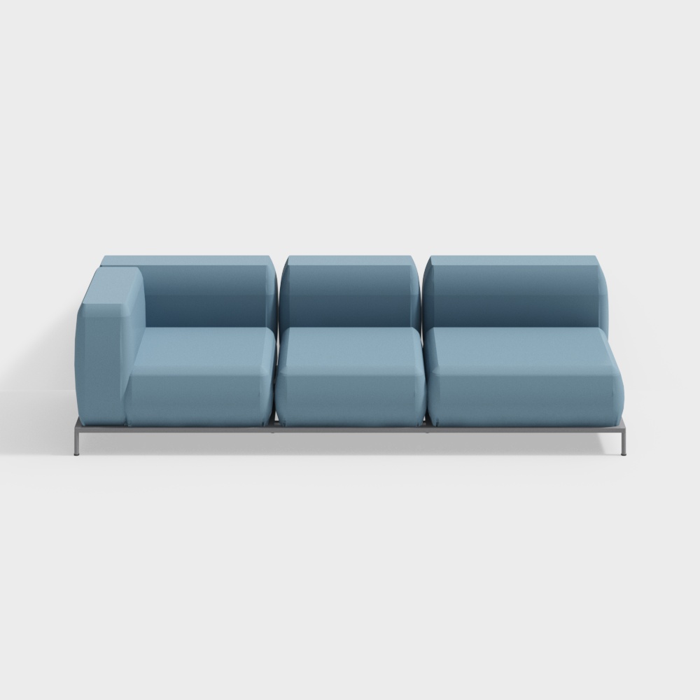 Haworth Mex-Hi One Arm Sofa