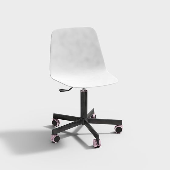 Streamlined Office Chair 3D model