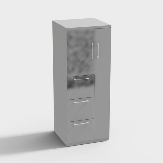 Urban Storage Cabinet 3D model