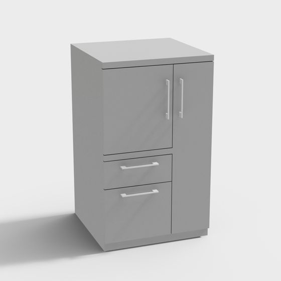 Urban Storage Cabinet 3D model
