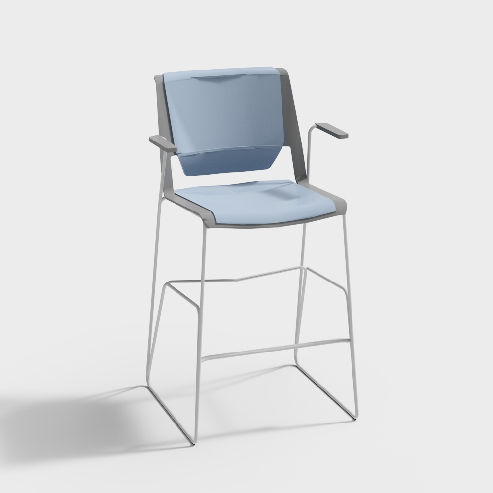 Haworth Very Wire Stacking Chair
