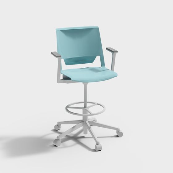 Lightweight Office Chair 3D model
