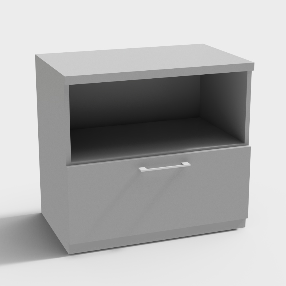 หน่วยคอมโบ HAWORTH XSeries ชั้นวางเปิดสูง 2 ชั้น