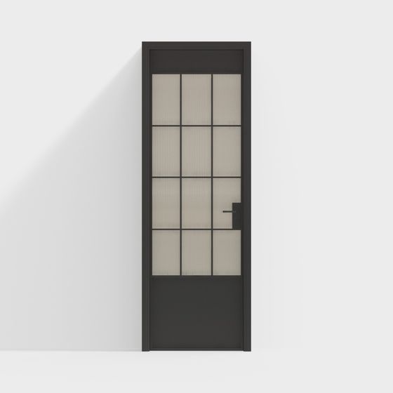 City Window Low-Poly 3D Model
