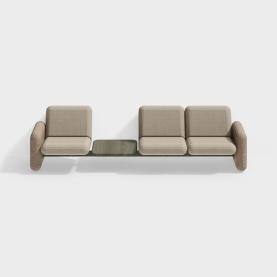 HMI Wilkes Modular-Sofa Gruppe 2-Sitzer links Tisch 1