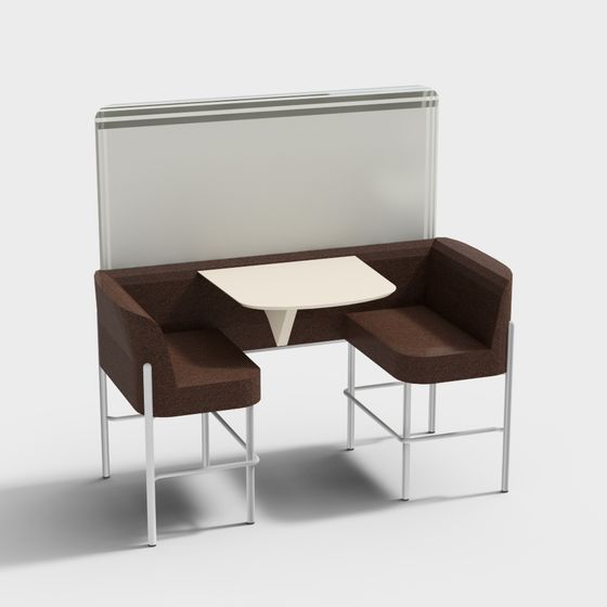 City Corner Coffee Table 3D model