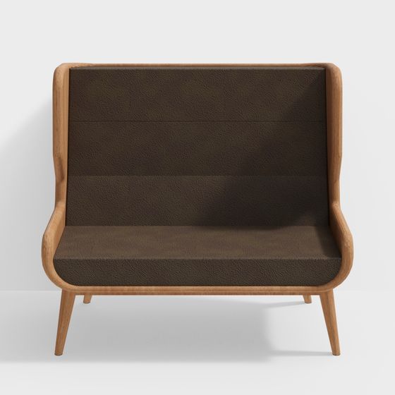 Modern Vintage Style Armchair 3D model