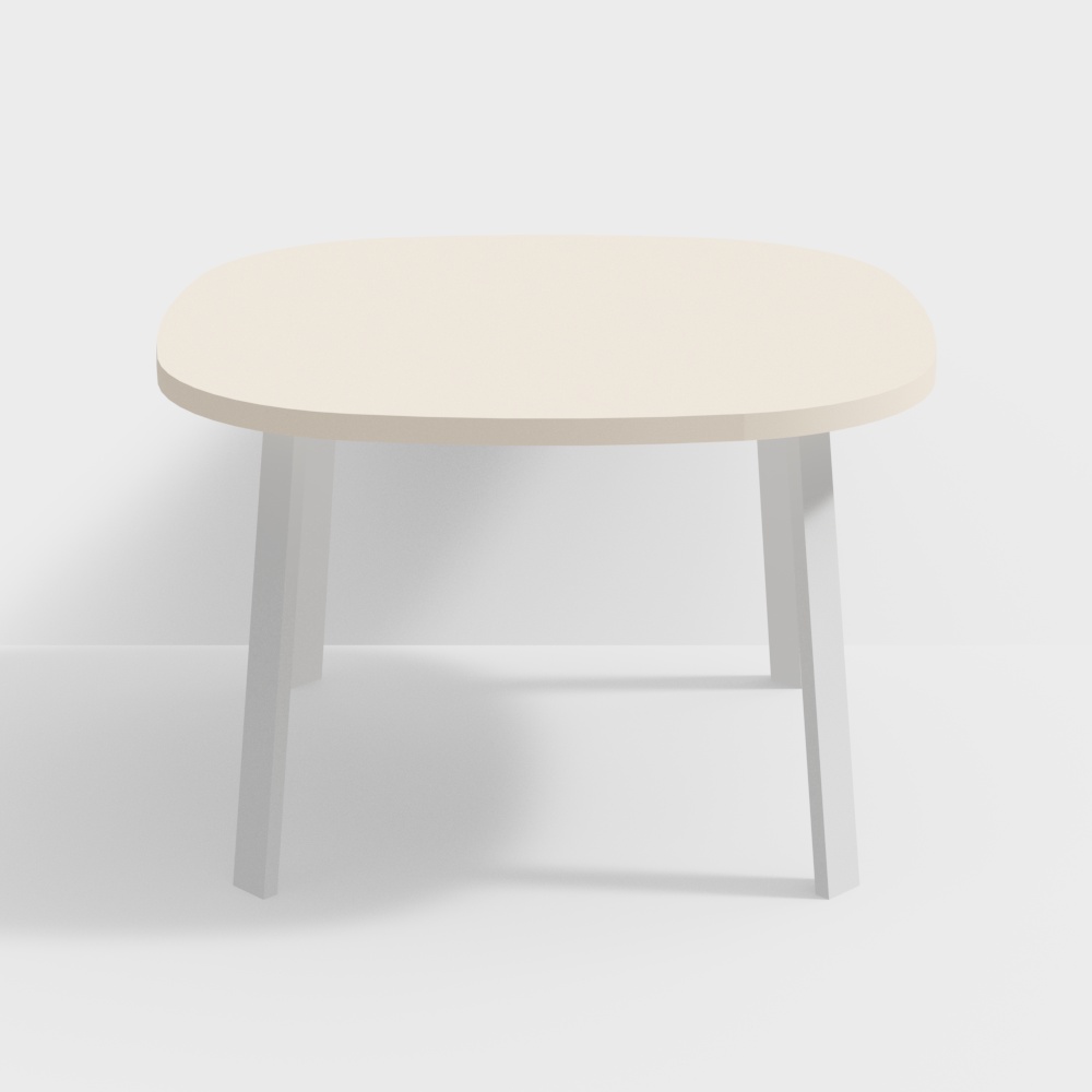 Haworth Reside Pebble Desk Table