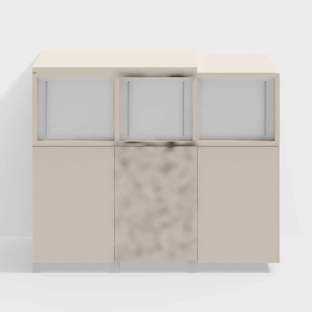 Haworth Planes Credenza