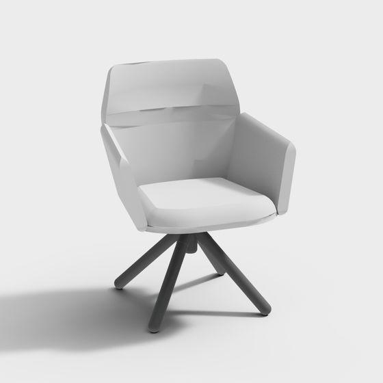 Urban Swivel Chair 3D model for Modern Interiors