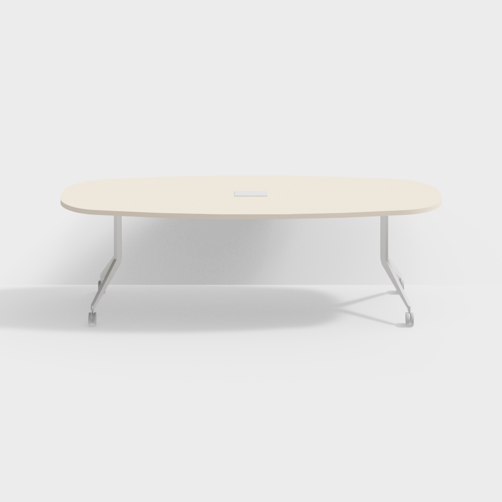 Haworth Planes Rectangular Collaborative Table