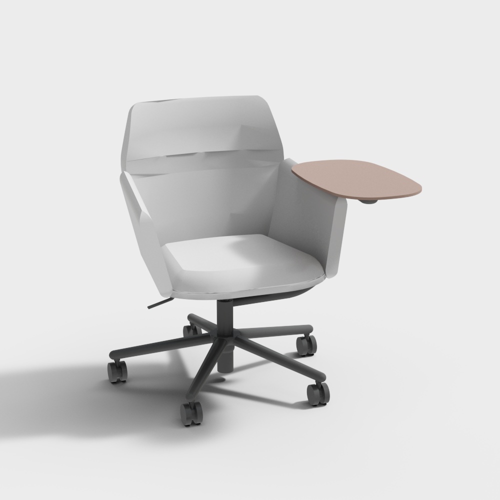 Sleek Office Chair 3D model for Modern Design