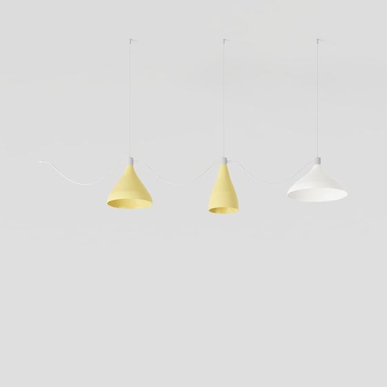 Suspended Lighting Series 3D model