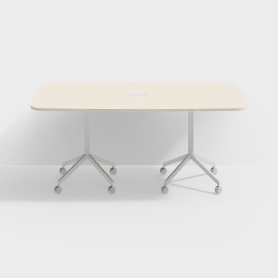 Mobile Conference Table 3D model