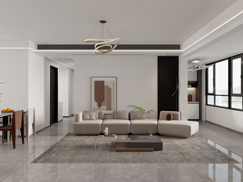 Modern Minimalist Living Room Design