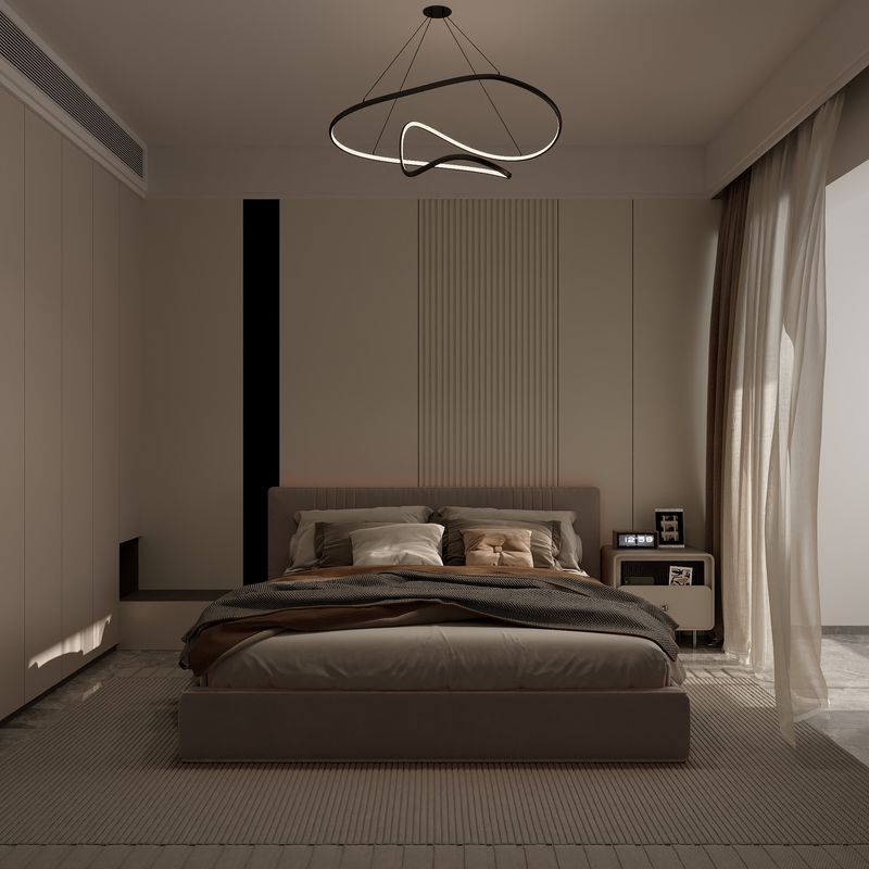 Modern Grey & Brown Bedroom Design Ideas