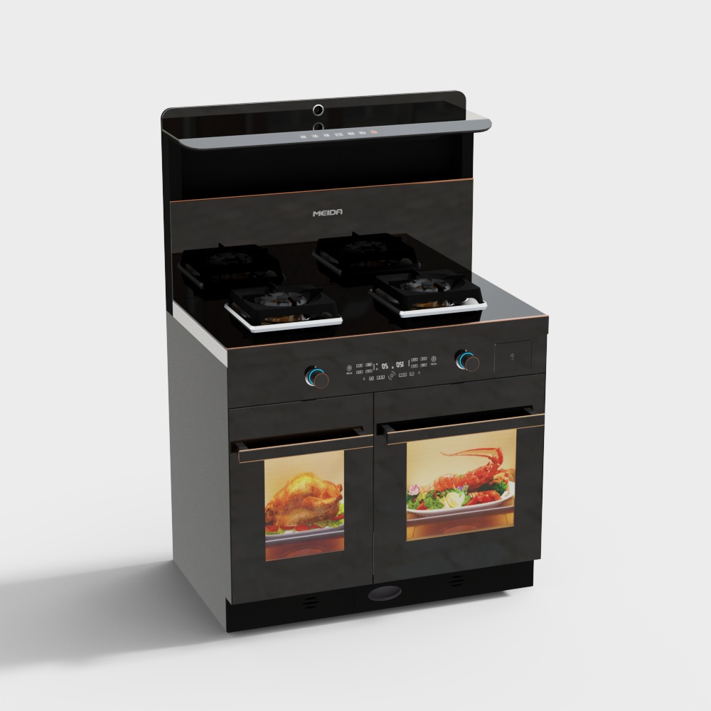 Meida - Electrical appliances - Integrated stove -M908 Steaming, baking and frying 11