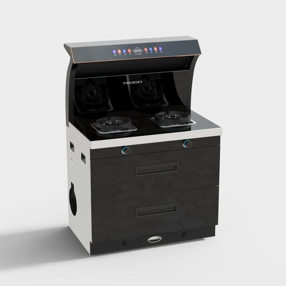 Urban Chef Gas Stove 3D model
