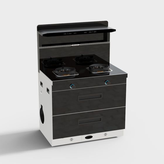 สหรัฐอเมริกา - เตาไฟฟ้า - แบบรวม - ลิ้นชักเกรซ