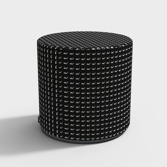 Vitra Pouf 3D model