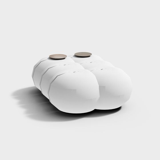 Cloud Coffee Table 3D model for Modern Aesthetics