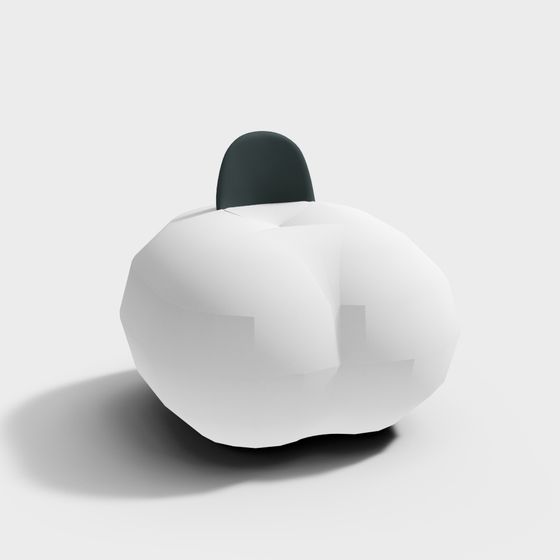 Future Egg 3D model for Innovative Designs