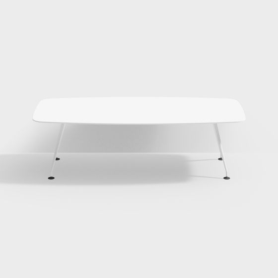Sleek Conference Table 3D model for Modern Spaces