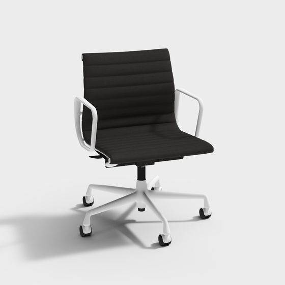 Elegant Office Chair 3D Model for Contemporary Spaces
