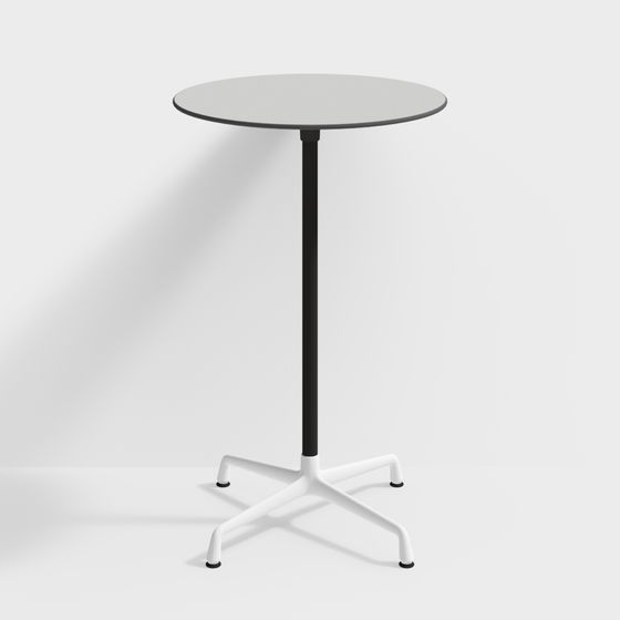 Mesas Eames Contract altas redondas 700 fbx_m