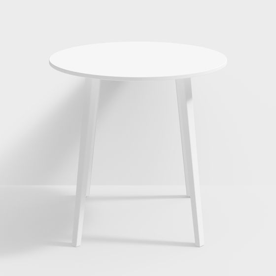 Elegant Round Table 3D model for Modern Spaces