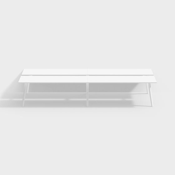 Modern Urban Bench 3D model
