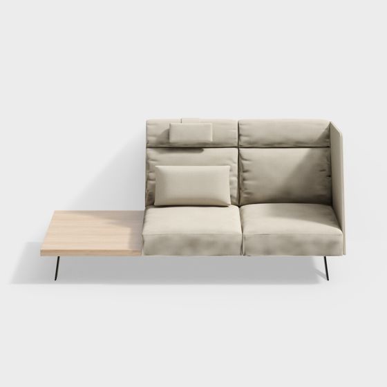 Urban Comfort Sofa 3D model