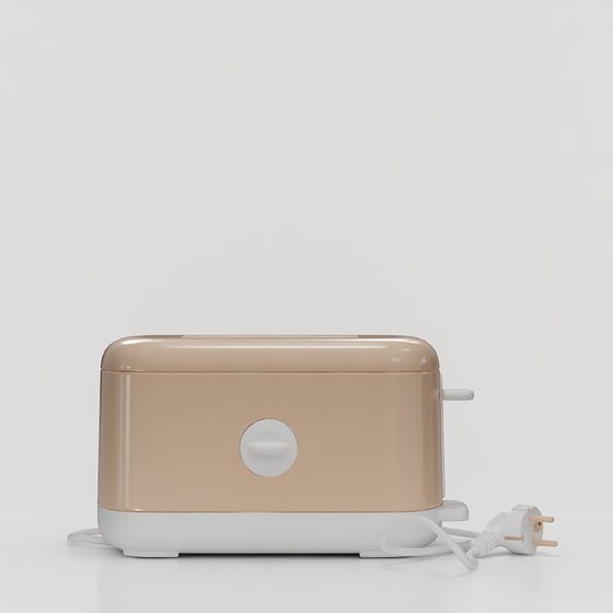 Retro Toaster 3D Model for Creative Projects