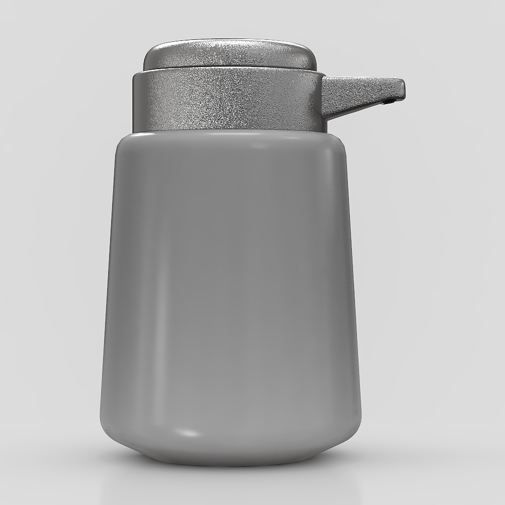 Stylish Hand Sanitizer Bottle 3D model