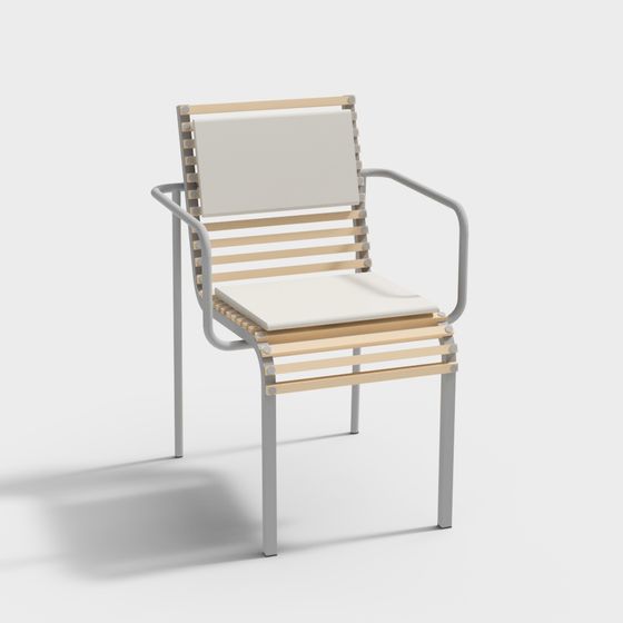 Urban Lounge Chair 3D model for Creative Spaces