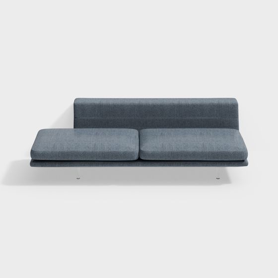 Urban Comfort Sofa 3D Model