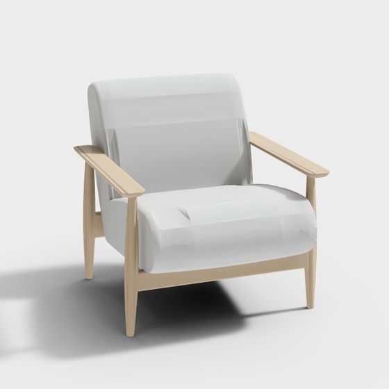 Cozy Lounge Chair 3D model