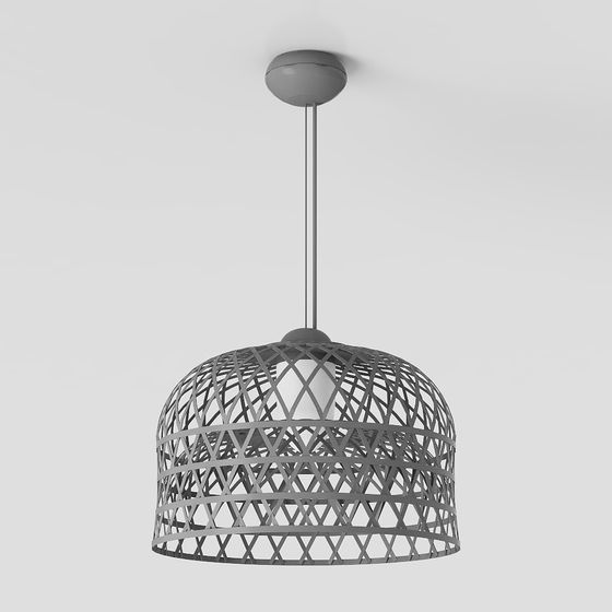 Stylish 3D Pendant Light Model for Contemporary Spaces