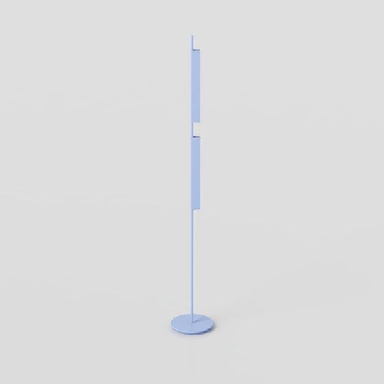 Stylish Minimalist Floor Lamp 3D model
