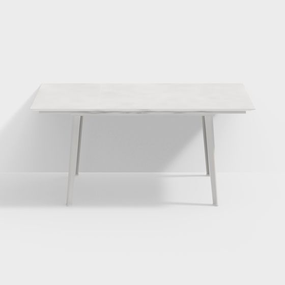 Minimalist Dining Table 3D model