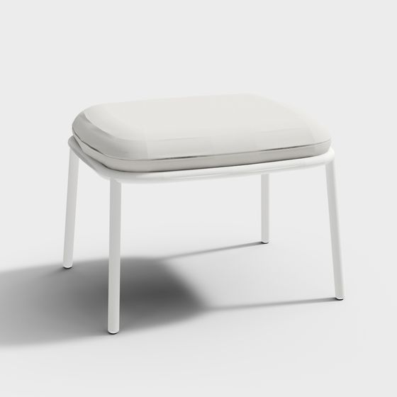 Urban Comfort Ottoman 3D model