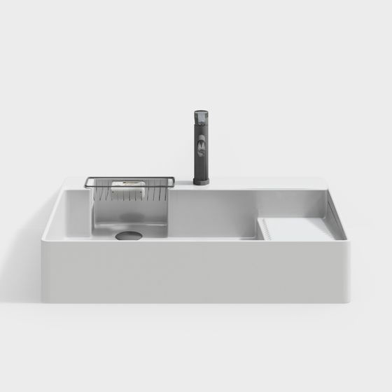Urban Sink 3D model for Modern Interior Designs