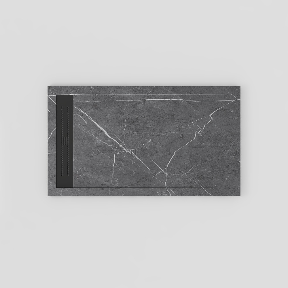 現代的な長い床排水口