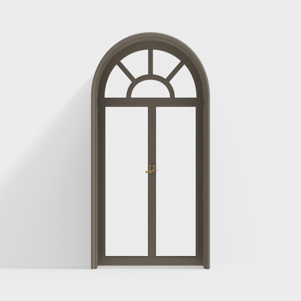 Elegant Arch Doorway 3D model