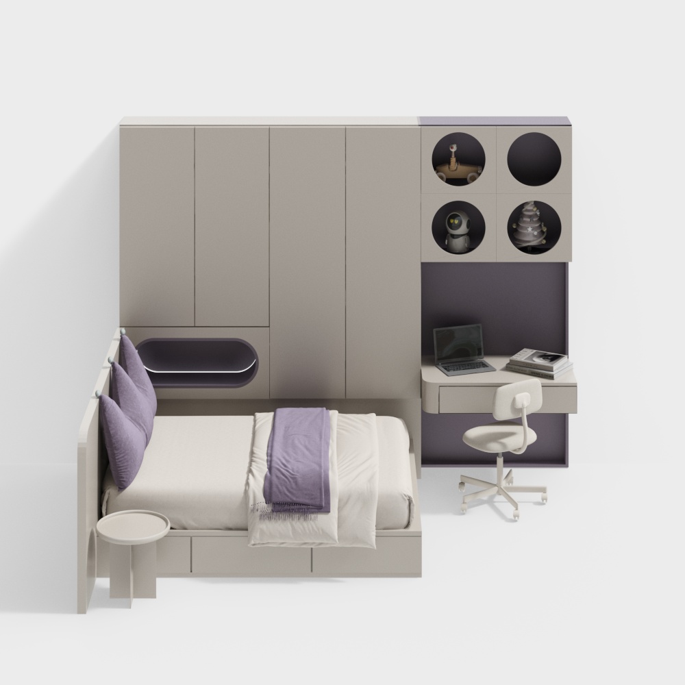 Modern girls' room tatami