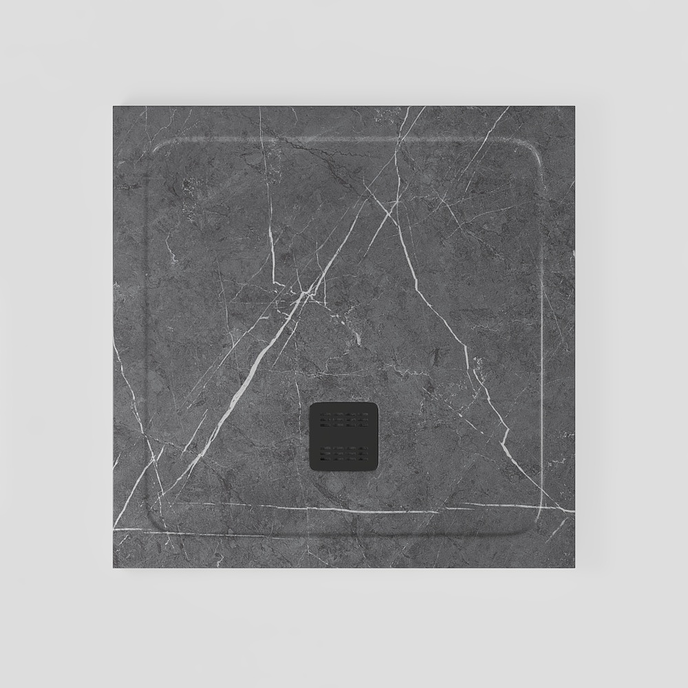 Planche de douche carrée moderne