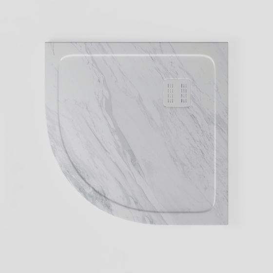 Elegant Bathroom Tile Panel 3D model