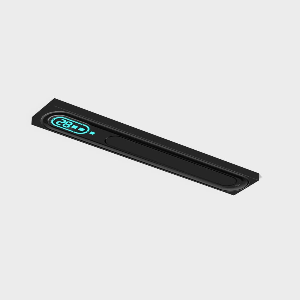 Futuristic Smart Thermostat 3D model