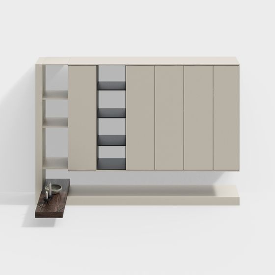Urban Window Cabinet 3D model