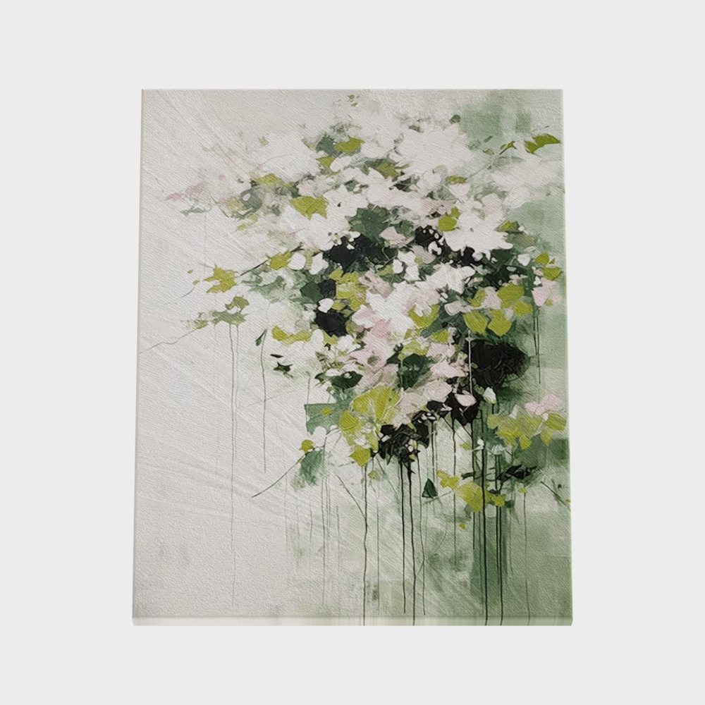 Floral Dreamscape 3D Model – Abstract Low-Poly Design